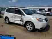 2014 Subaru Forester Premium with VIN JF2SJAGC0EH467800, listed as a Copart auction lot 57047475 with 166,724 mi miles and Salvage title. Bid and sale history available at DreamBid. Image 4.