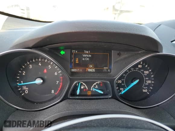 2018 Ford Escape SE with VIN 1FMCU9GDXJUB59001, listed as a Copart auction lot 84057235 with 60,517 mi miles and Salvage title. Bid and sale history available at DreamBid. Image 9.