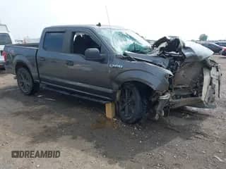 2020 Ford F-150 XL with VIN 1FTEW1EP6LFC04271, listed as a IAAI auction lot 42652358 with Not provided miles and . Bid and sale history available at DreamBid. Image 1.