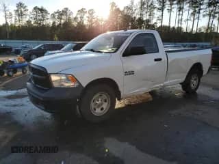 2016 Ram 1500 Tradesman with VIN 3C6JR6DG2GG206440, listed as a Copart auction lot 42187555 with 153,665 mi miles and Salvage title. Bid and sale history available at DreamBid. Image 1.