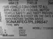 2023 Chevrolet Equinox LS с VIN 3GNAXFEG7PL196547, выставлен на аукционе IAAI как лот 40226456 с пробегом 30 582 миль миль и . История ставок и продаж доступна на DreamBid. Изображение 9.