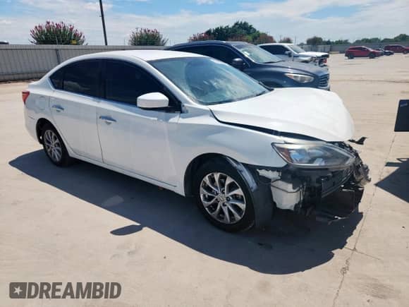 2019 Nissan Sentra SV with VIN 3N1AB7AP5KY343773, listed as a Copart auction lot 66495415 with 115,243 mi miles and Salvage title. Bid and sale history available at DreamBid. Image 4.