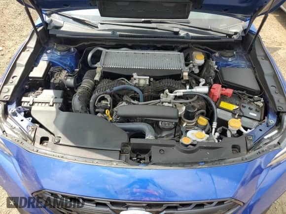 2023 Subaru WRX with VIN JF1VBAA62P9814493, listed as a Copart auction lot 65750005 with 10,004 mi miles and Salvage title. Bid and sale history available at DreamBid. Image 11.