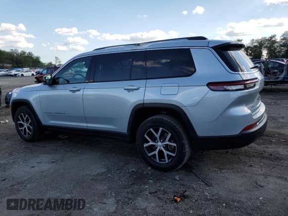 2023 Jeep Grand Cherokee Limited with VIN 1C4RJKBG4P8851353, listed as a Copart auction lot 81501715 with 20,924 mi miles and Salvage title. Bid and sale history available at DreamBid. Image 2.