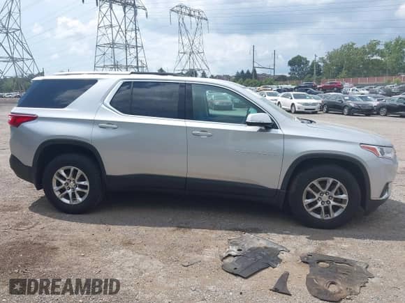 2018 Chevrolet Traverse LT Cloth with VIN 1GNEVGKW2JJ165536, listed as a IAAI auction lot 42718462 with 66,173 mi miles and . Bid and sale history available at DreamBid. Image 14.