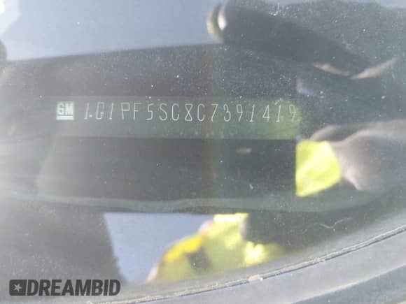 2012 Chevrolet Cruze 1LT с VIN 1G1PF5SC8C7391419, выставлен на аукционе IAAI как лот 43490048 с пробегом 156 102 миль миль и . История ставок и продаж доступна на DreamBid. Изображение 9.