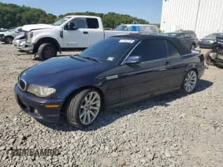 2005 BMW 3 Series 325Ci with VIN WBABW33425PL34971, listed as a Copart auction lot 71402755 with 101,091 mi miles and Salvage title. Bid and sale history available at DreamBid. Image 1.