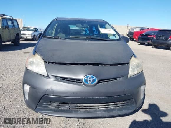2012 Toyota Prius One with VIN JTDKN3DU7C1507095, listed as a IAAI auction lot 43379210 with 168,640 mi miles and . Bid and sale history available at DreamBid. Image 6.