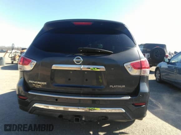 2013 Nissan Pathfinder SL with VIN 5N1AR2MN1DC646224, listed as a IAAI auction lot 41615804 with 102,072 mi miles and . Bid and sale history available at DreamBid. Image 16.