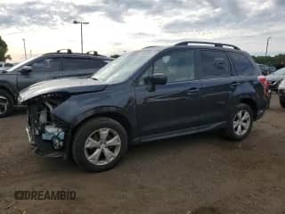 2014 Subaru Forester Premium with VIN JF2SJAECXEH510767, listed as a Copart auction lot 69343985 with 114,253 mi miles and Salvage title. Bid and sale history available at DreamBid. Image 1.