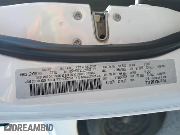 2018 Ram 1500 Tradesman с VIN 1C6RR7FT2JS104008, выставлен на аукционе Copart как лот 67959415 с пробегом 47 700 миль миль и Списание • Salvage title. История ставок и продаж доступна на DreamBid. Изображение 12.