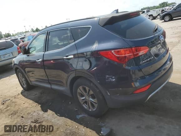 2014 Hyundai Santa Fe with VIN 5XYZU3LB0EG200761, listed as a Copart auction lot 62402155 with 101,808 mi miles and Salvage title. Bid and sale history available at DreamBid. Image 2.