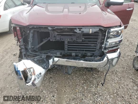 2017 Chevrolet Silverado 1500 LTZ with VIN 1GCVKSEC4HZ262688, listed as a Copart auction lot 68258735 with 63,143 mi miles and Salvage title. Bid and sale history available at DreamBid. Image 11.