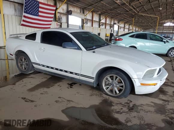 2005 Ford Mustang Deluxe с VIN 1ZVFT80N455150065, выставлен на аукционе Copart как лот 82465275 с пробегом 246 948 миль миль и Чистый • Clean title. История ставок и продаж доступна на DreamBid. Изображение 4.