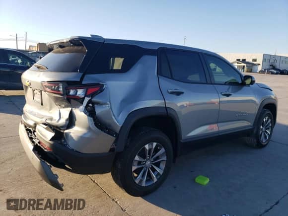 2025 Chevrolet Equinox FWD LT с VIN 3GNAXHEG9SL154238, выставлен на аукционе Copart как лот 88116465 с пробегом Не указан миль и Списание • Salvage title. История ставок и продаж доступна на DreamBid. Изображение 3.