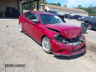 2014 Lexus IS 250 with VIN JTHCF1D22E5001513, listed as a IAAI auction lot 42981540 with 21,982 mi miles and . Bid and sale history available at DreamBid. Image 1.