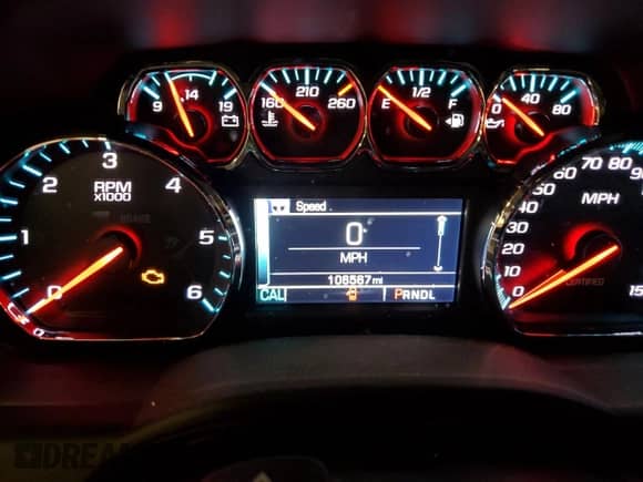 2018 Chevrolet Tahoe Commercial with VIN 1GNSKDECXJR317463, listed as a Copart auction lot 81214445 with 106,567 mi miles and Clean title. Bid and sale history available at DreamBid. Image 9.