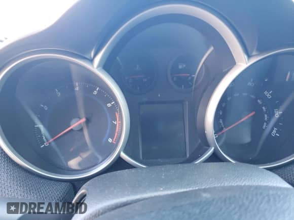 2013 Chevrolet Cruze 2LT with VIN 1G1PE5SB3D7151559, listed as a Copart auction lot 80727945 with Not provided miles and Clean title. Bid and sale history available at DreamBid. Image 9.