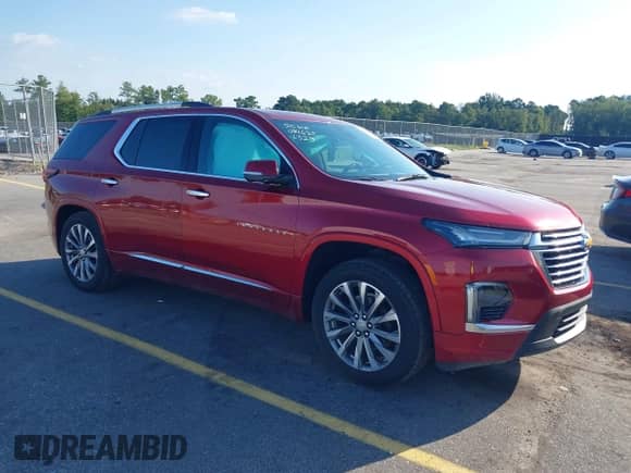 2023 Chevrolet Traverse Premier с VIN 1GNERKKW4PJ186324, выставлен на аукционе IAAI как лот 43069934 с пробегом 33 905 миль миль и . История ставок и продаж доступна на DreamBid. Изображение 1.