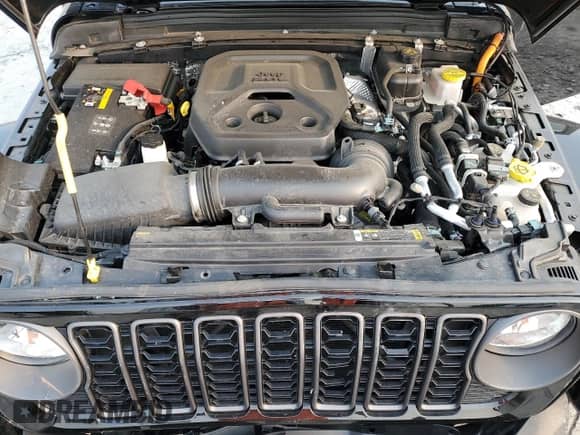 2024 Jeep Wrangler Sport S с VIN 1C4RJXN67RW216061, выставлен на аукционе Copart как лот 58605665 с пробегом 12 292 миль миль и Списание • Salvage title. История ставок и продаж доступна на DreamBid. Изображение 11.