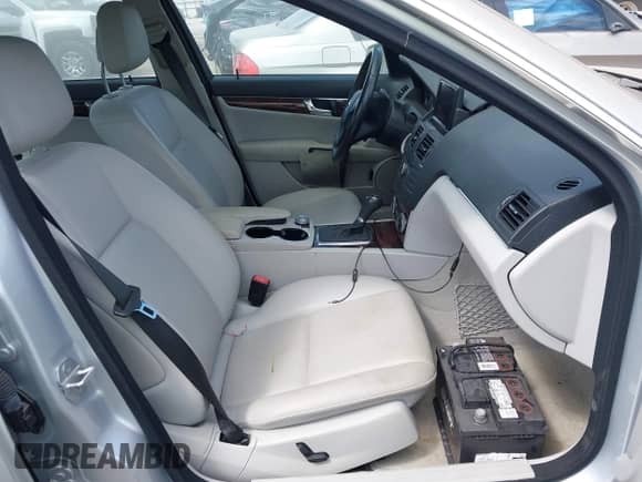 2010 Mercedes-Benz C 300 Sport with VIN WDDGF8BB3AF441409, listed as a IAAI auction lot 43012007 with 59,895 mi miles and . Bid and sale history available at DreamBid. Image 5.