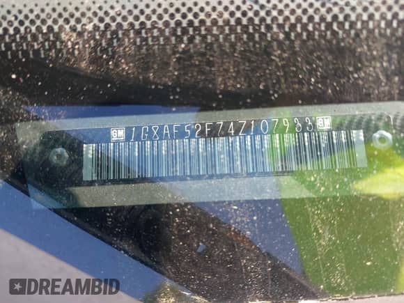 2004 Saturn ION ION 1 with VIN 1G8AF52F74Z107933, listed as a IAAI auction lot 42108770 with 142,984 mi miles and . Bid and sale history available at DreamBid. Image 9.