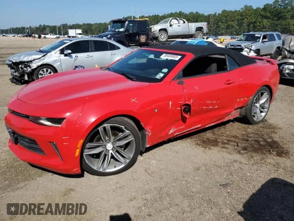 2017 Chevrolet Camaro 1LT с VIN 1G1FB3DS3H0207620, выставлен на аукционе Copart как лот 80489805 с пробегом 102 055 миль миль и Списание • Salvage title. История ставок и продаж доступна на DreamBid. Изображение 1.