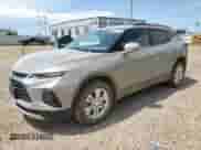 2021 Chevrolet Blazer LT с VIN 3GNKBJRS9MS507174, выставлен на аукционе Copart как лот 63452745 с пробегом 51 790 миль миль и Списание • Salvage title. История ставок и продаж доступна на DreamBid. Изображение 1.