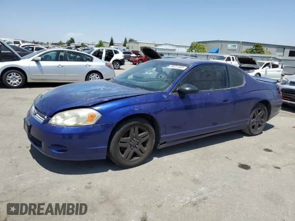 2006 Chevrolet Monte Carlo LT 3.9L с VIN 2G1WK151769278848, выставлен на аукционе Copart как лот 60251065 с пробегом 158 131 миль миль и Списание • Salvage title. История ставок и продаж доступна на DreamBid. Изображение 1.