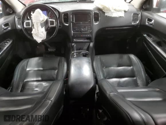 2013 Dodge Durango Crew with VIN 1C4RDJDG4DC660037, listed as a Copart auction lot 87818265 with Not provided miles and Salvage title. Bid and sale history available at DreamBid. Image 8.