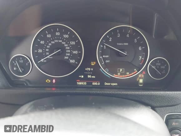 2013 BMW 3 Series 328i с VIN WBA3A5G5XDNP23823, выставлен на аукционе IAAI как лот 43431534 с пробегом 168 935 миль миль и . История ставок и продаж доступна на DreamBid. Изображение 7.