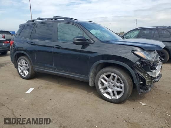 2024 Honda Passport EX-L с VIN 5FNYF8H51RB023902, выставлен на аукционе Copart как лот 60824725 с пробегом Не указан миль и Списание • Salvage title. История ставок и продаж доступна на DreamBid. Изображение 4.