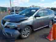 2015 Nissan Pathfinder S with VIN 5N1AR2MM5FC660881, listed as a IAAI auction lot 43377275 with 144,076 mi miles and . Bid and sale history available at DreamBid. Image 6.