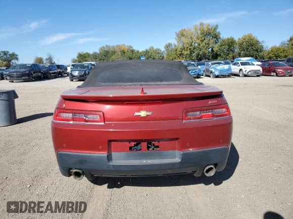 2015 Chevrolet Camaro SS с VIN 2G1FK3DJ7F9213821, выставлен на аукционе Copart как лот 89650335 с пробегом 76 944 миль миль и Списание • Salvage title. История ставок и продаж доступна на DreamBid. Изображение 6.