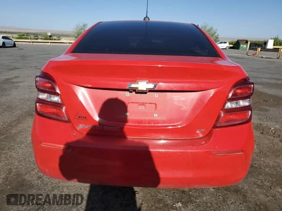 2018 Chevrolet Sonic LT with VIN 1G1JD5SB8J4114139, listed as a Copart auction lot 54448225 with 204,693 mi miles and Salvage title. Bid and sale history available at DreamBid. Image 6.