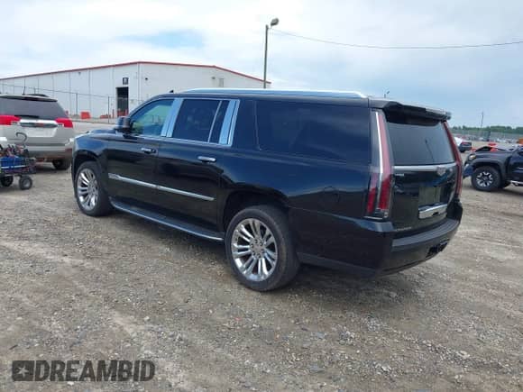 2017 Cadillac Escalade ESV Luxury z VIN 1GYS4HKJ4HR120256, wystawiony jako IAAI lot #42561194 z przebiegiem 165 482 mil mil oraz . Historia ofert i sprzedaży dostępna na DreamBid. Obrazek 3.