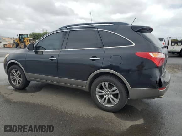 2012 Hyundai Veracruz Limited z VIN KM8NU4CC5CU188501, wystawiony jako Copart lot #76837674 z przebiegiem 217 809 mil mil oraz Szkoda całkowita • Salvage title. Historia ofert i sprzedaży dostępna na DreamBid. Obrazek 2.