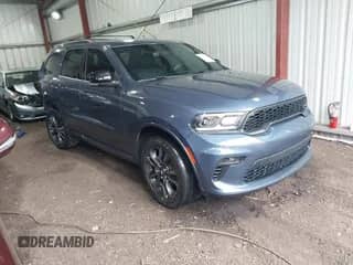 2021 Dodge Durango GT Plus with VIN 1C4RDJDGXMC751927, listed as a IAAI auction lot 43338361 with 49,218 mi miles and . Bid and sale history available at DreamBid. Image 1.