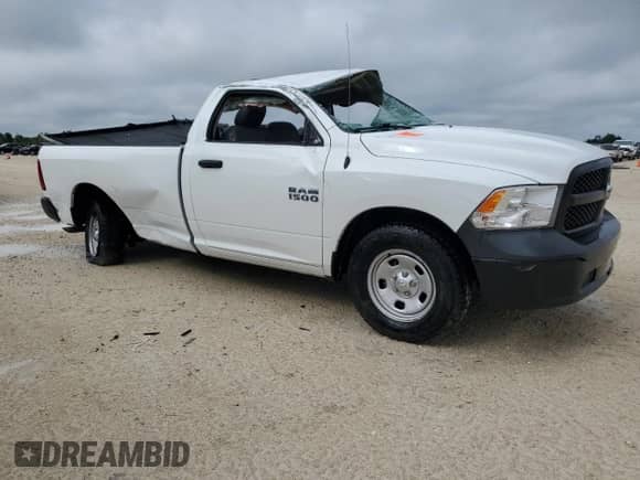 2013 Ram 1500 Tradesman with VIN 3C6JR6DG7DG577041, listed as a Copart auction lot 70975954 with Not provided miles and Salvage title. Bid and sale history available at DreamBid. Image 4.