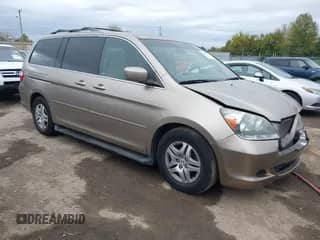 2007 Honda Odyssey EX-L с VIN 5FNRL38797B127701, выставлен на аукционе IAAI как лот 43489017 с пробегом 176 937 миль миль и . История ставок и продаж доступна на DreamBid. Изображение 1.