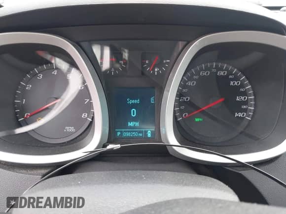 2012 Chevrolet Equinox 1LT z VIN 2GNFLEEK5C6178952, wystawiony jako IAAI lot #43394857 z przebiegiem 98 250 mil mil oraz . Historia ofert i sprzedaży dostępna na DreamBid. Obrazek 7.