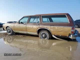 1984 Chevrolet Caprice с VIN 1G1AN35H0EX157721, выставлен на аукционе Copart как лот 58846105 с пробегом 54 741 миль миль и Списание • Salvage title. История ставок и продаж доступна на DreamBid. Изображение 2.