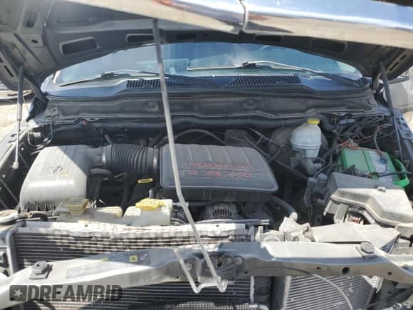 2005 Dodge 1500 SLT with VIN 1D7HA18N55J574090, listed as a Copart auction lot 69483745 with 142,691 mi miles and Salvage title. Bid and sale history available at DreamBid. Image 11.