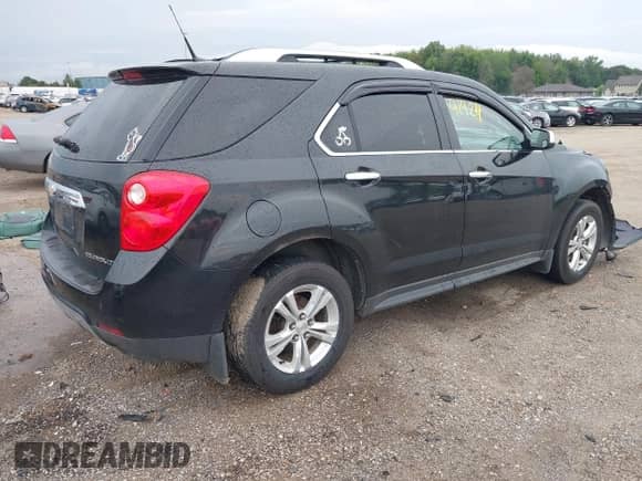 2011 Chevrolet Equinox LTZ with VIN 2CNFLGEC4B6461995, listed as a IAAI auction lot 42941624 with 155,195 mi miles and . Bid and sale history available at DreamBid. Image 4.