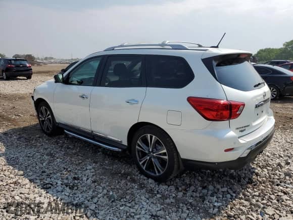 2018 Nissan Pathfinder Platinum с VIN 5N1DR2MM7JC679308, выставлен на аукционе Copart как лот 60499075 с пробегом 80 405 миль миль и Списание • Salvage title. История ставок и продаж доступна на DreamBid. Изображение 2.