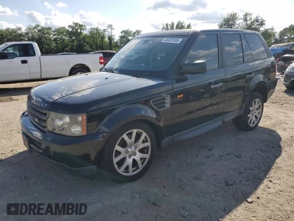 2008 Land Rover Range Rover Sport HSE with VIN SALSK25468A165642, listed as a Copart auction lot 68337245 with 199,163 mi miles and Clean title. Bid and sale history available at DreamBid. Image 1.