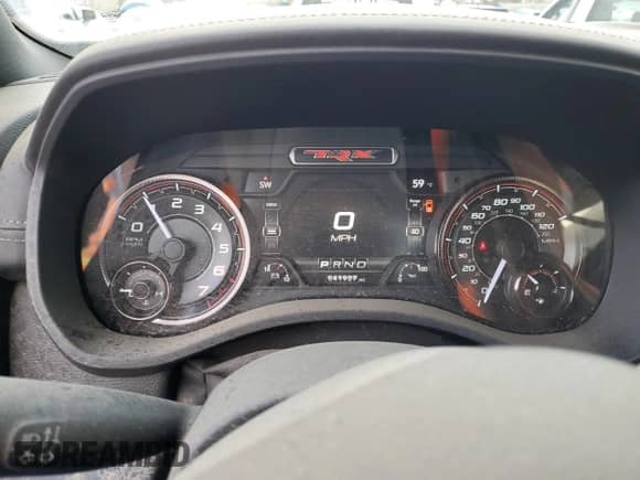 2021 Ram 1500 TRX with VIN 1C6SRFU90MN902187, listed as a Copart auction lot 45518145 with 41,927 mi miles and Salvage title. Bid and sale history available at DreamBid. Image 9.