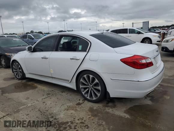 2013 Hyundai Genesis R-Spec z VIN KMHGC4DHXDU245721, wystawiony jako Copart lot #74186514 z przebiegiem Nie podano mil oraz Szkoda całkowita • Salvage title. Historia ofert i sprzedaży dostępna na DreamBid. Obrazek 2.