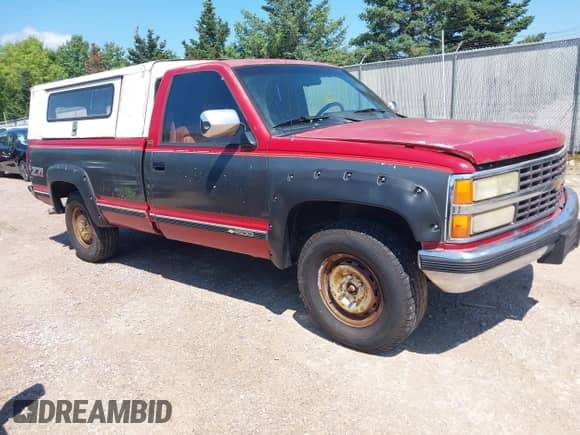 1991 Chevrolet Silverado 1500 с VIN 1GCDK14K9MZ160571, выставлен на аукционе IAAI как лот 42605140 с пробегом 197 746 миль миль и . История ставок и продаж доступна на DreamBid. Изображение 1.
