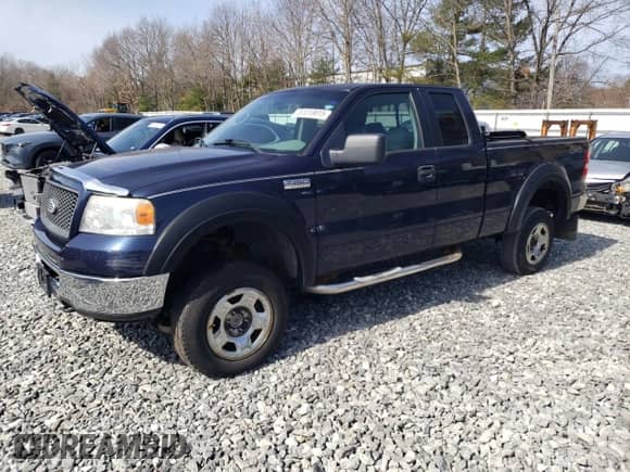 2006 Ford F-150 XLT with VIN 1FTPX14586NB00638, listed as a Copart auction lot 86827245 with 86,762 mi miles and Non repairable. Bid and sale history available at DreamBid. Image 1.